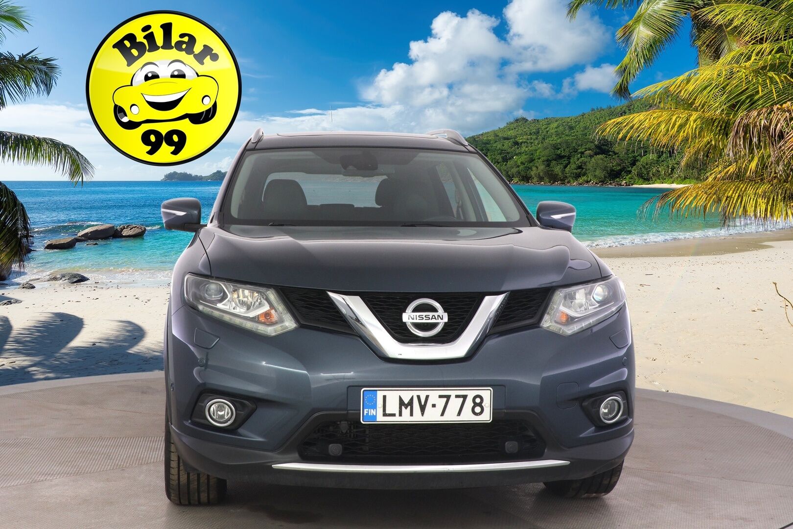 Nissan X-Trail 2016 DIG-T 163 Tekna 2WD 6 MT Moonroof E6 * Vakkari / Lohko&Sisä / Koukku / 360-Kamera / Sähköpenkit / Panorama * - Suomi-auto / Kahdet renkaat - HULLUT AVAJAISHULINAT KORKOTARJOUS 3,29 %