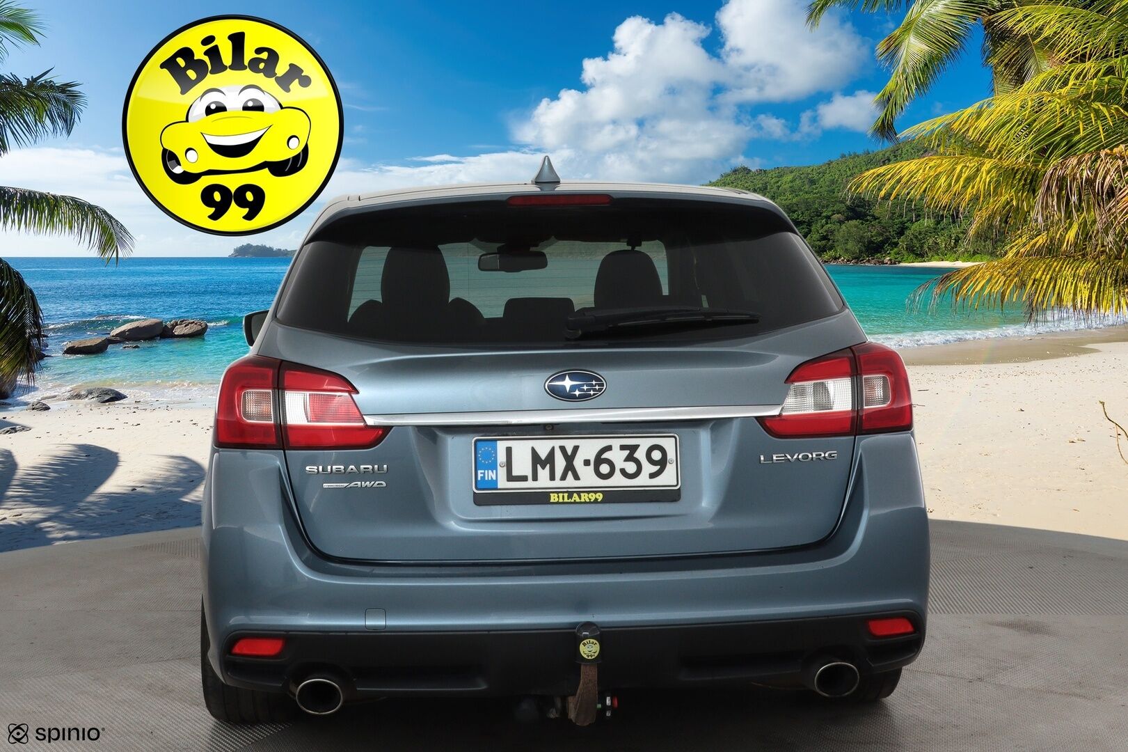 Subaru Levorg 2016 1,6i GT-S CVT **Lasikattoluukku / Koukku / P.Kamera / Nahkaverhoilu / Katveavustin / Navi / Vakkari** - Kahdet Renkaat