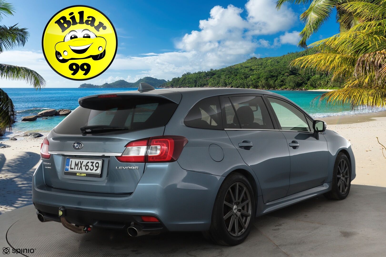Subaru Levorg 2016 1,6i GT-S CVT **Lasikattoluukku / Koukku / P.Kamera / Nahkaverhoilu / Katveavustin / Navi / Vakkari** - Kahdet Renkaat