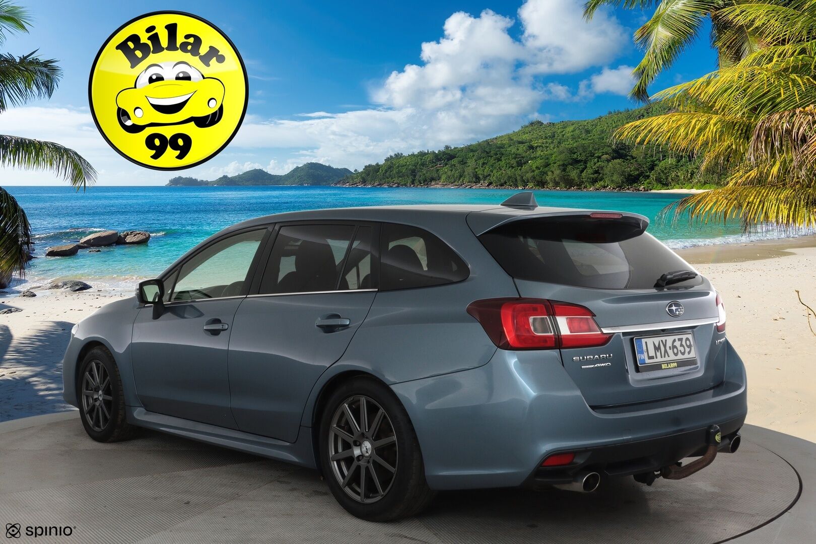 Subaru Levorg 2016 1,6i GT-S CVT **Lasikattoluukku / Koukku / P.Kamera / Nahkaverhoilu / Katveavustin / Navi / Vakkari** - Kahdet Renkaat