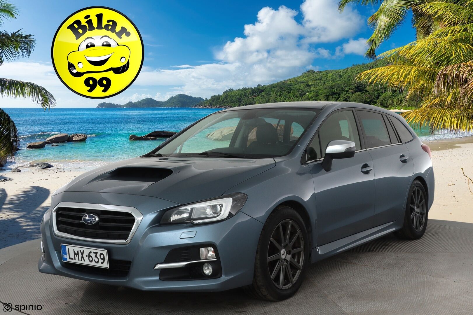 Subaru Levorg 2016 1,6i GT-S CVT **Lasikattoluukku / Koukku / P.Kamera / Nahkaverhoilu / Katveavustin / Navi / Vakkari** - Kahdet Renkaat