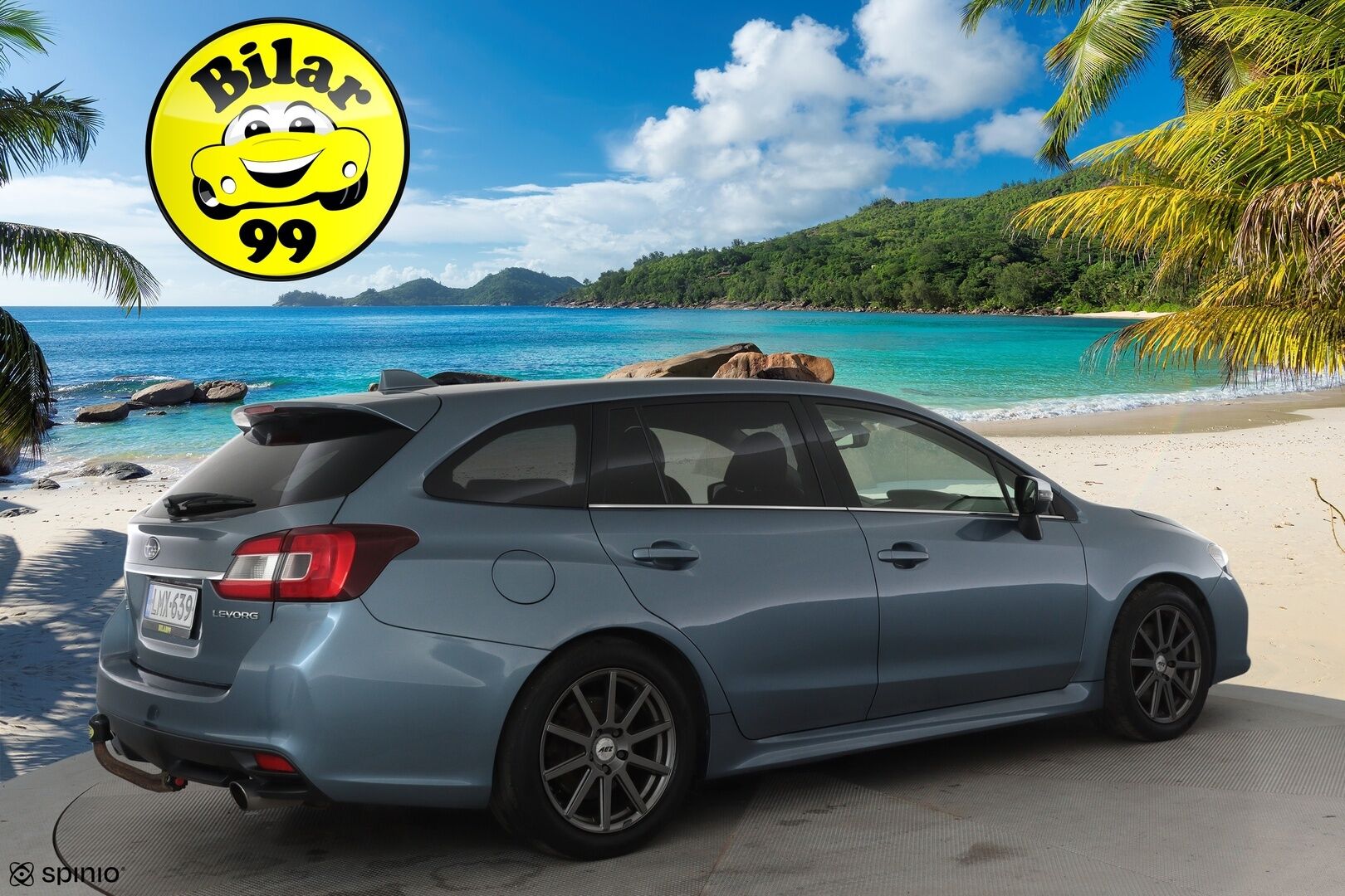 Subaru Levorg 2016 1,6i GT-S CVT **Lasikattoluukku / Koukku / P.Kamera / Nahkaverhoilu / Katveavustin / Navi / Vakkari** - Kahdet Renkaat