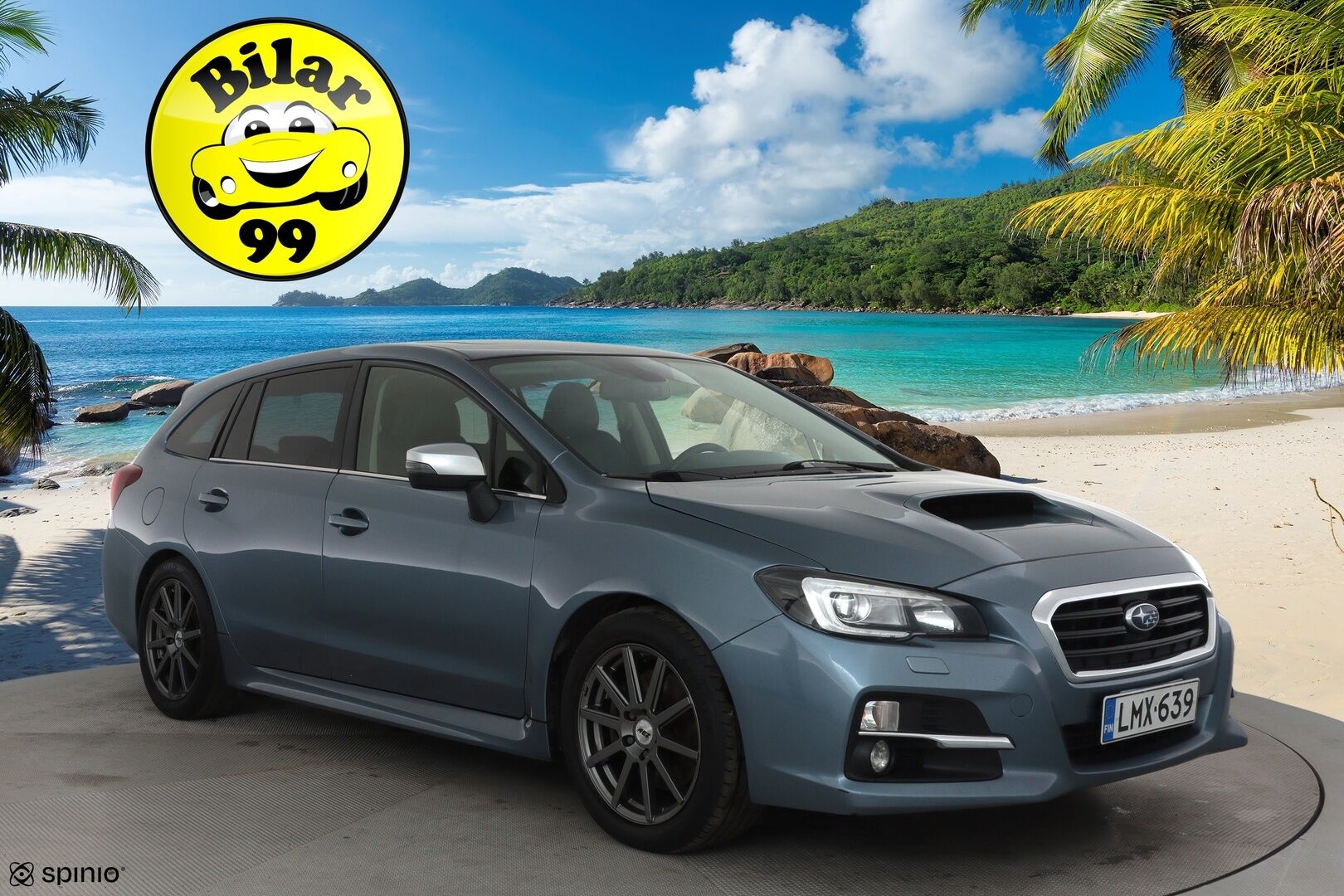 Subaru Levorg 2016 1,6i GT-S CVT **Lasikattoluukku / Koukku / P.Kamera / Nahkaverhoilu / Katveavustin / Navi / Vakkari** - Kahdet Renkaat