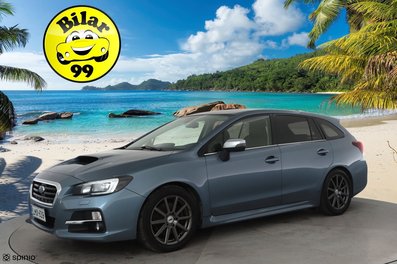 Subaru Levorg 2016 1,6i GT-S CVT **Lasikattoluukku / Koukku / P.Kamera / Nahkaverhoilu / Katveavustin / Navi / Vakkari** - Kahdet Renkaat