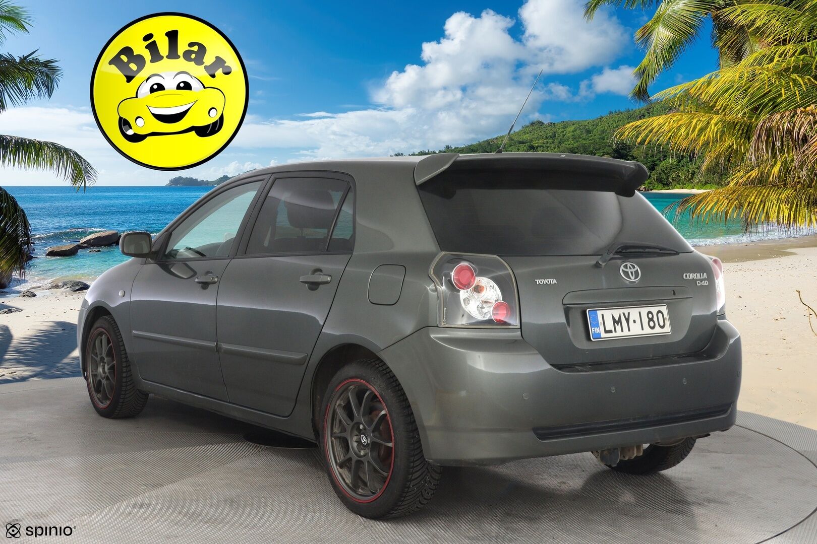 Toyota Corolla 2007 Hatchback 1.4 D-4D - Myydään huutokaupat.com - Vetokoukku | Cruise | Ilmastointi | Kahdet renkaat vanteilla 