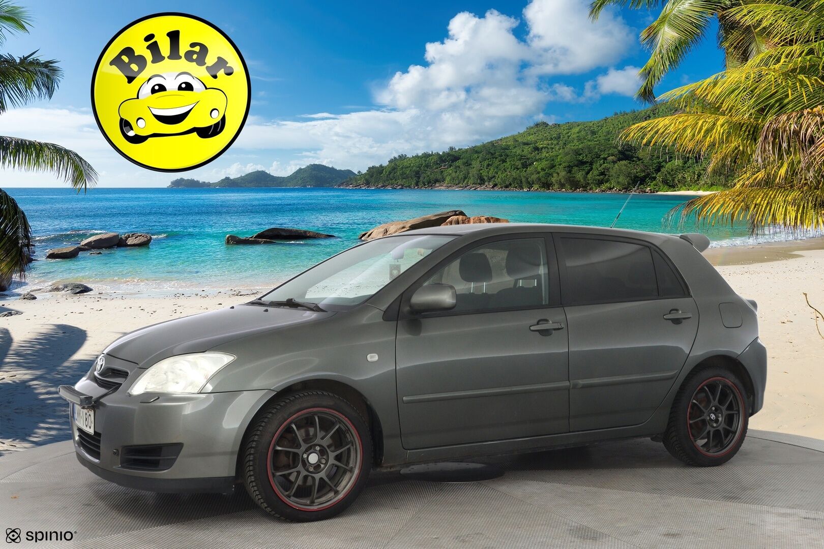 Toyota Corolla 2007 Hatchback 1.4 D-4D - Myydään huutokaupat.com - Vetokoukku | Cruise | Ilmastointi | Kahdet renkaat vanteilla 