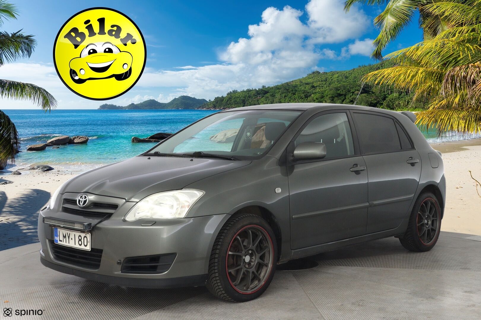 Toyota Corolla 2007 Hatchback 1.4 D-4D - Myydään huutokaupat.com - Vetokoukku | Cruise | Ilmastointi | Kahdet renkaat vanteilla 