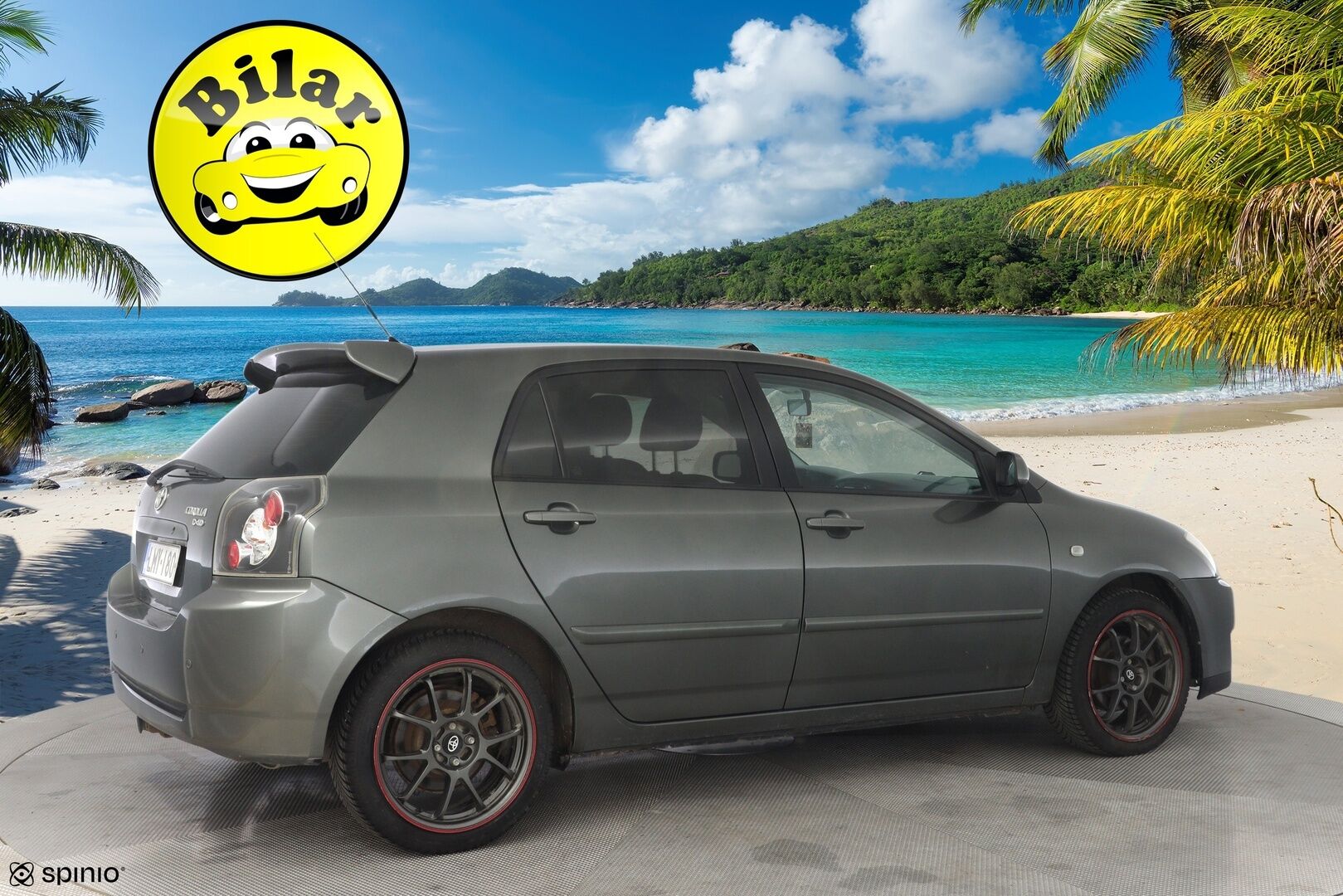 Toyota Corolla 2007 Hatchback 1.4 D-4D - Myydään huutokaupat.com - Vetokoukku | Cruise | Ilmastointi | Kahdet renkaat vanteilla 