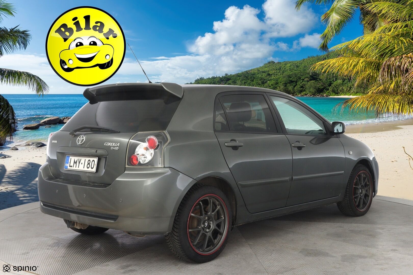 Toyota Corolla 2007 Hatchback 1.4 D-4D - Myydään huutokaupat.com - Vetokoukku | Cruise | Ilmastointi | Kahdet renkaat vanteilla 
