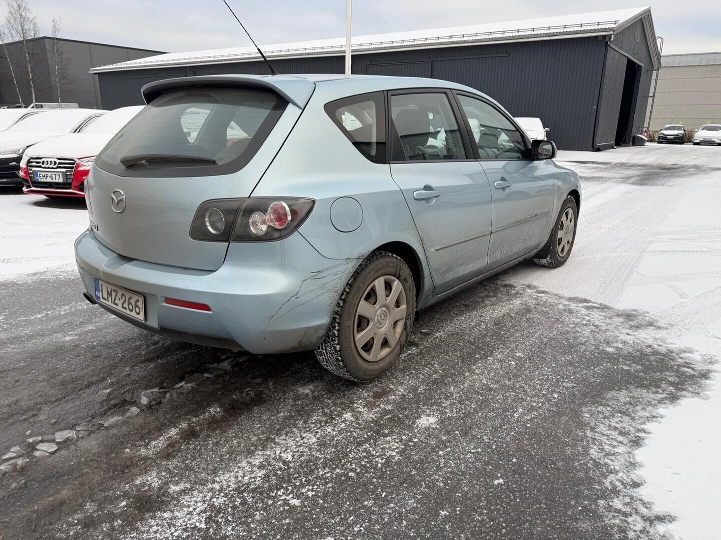 Mazda 3 2009 5HB 1,6 Elegance 5MT 5d N72 * 1OM Suomiauto / Lohko & Sisäpistoke / Ilmastointi / Penkinlämmittimet - Harvoin tarjolla / MERKKIHUOLLETTU / Upea! - Osta nyt, maksa vasta ensi vuonna