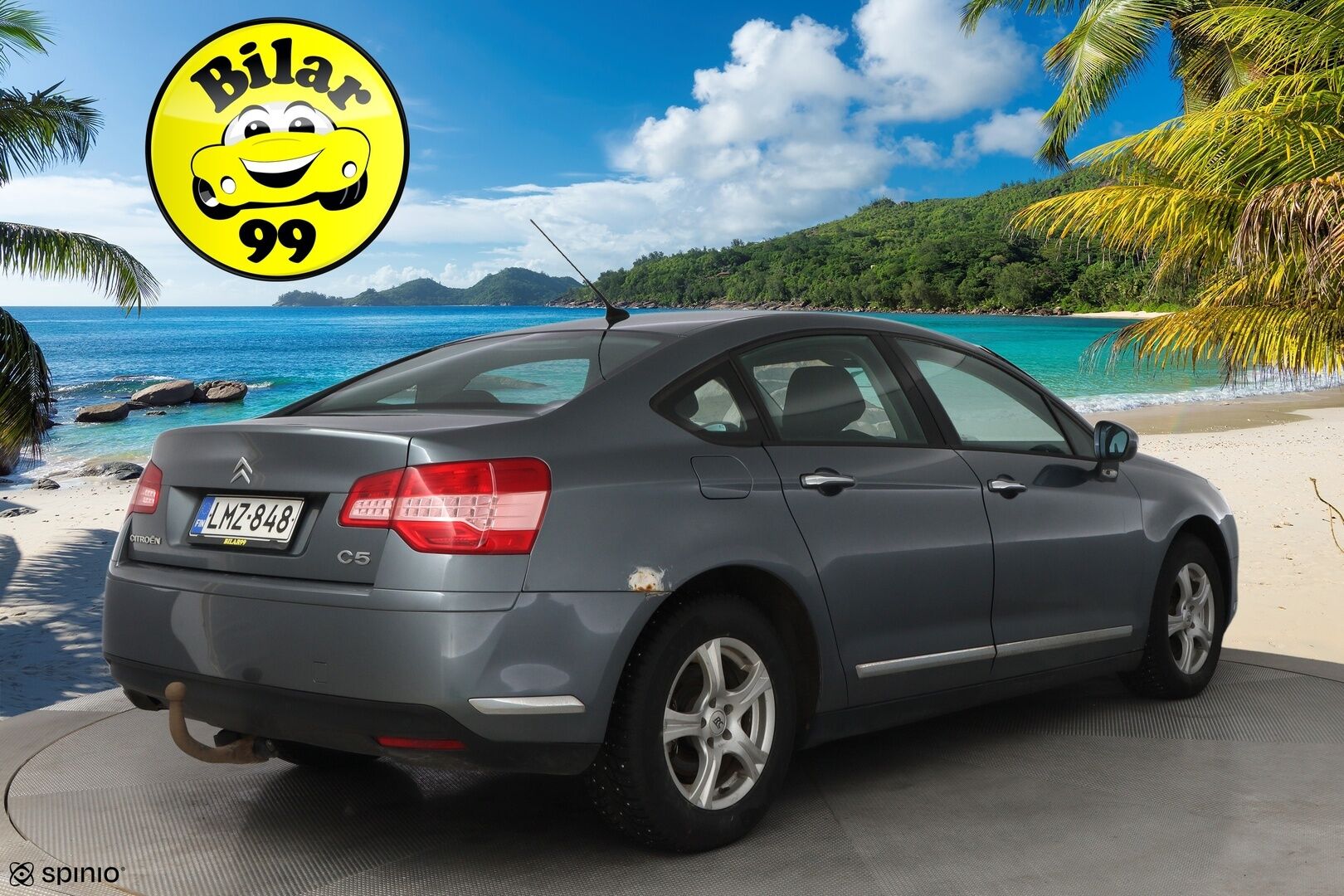 Citroen C5 2008 HDi 136 Confort Sedan Automaatti MYYDÄÄN HUUTOKAUPAT.COM!