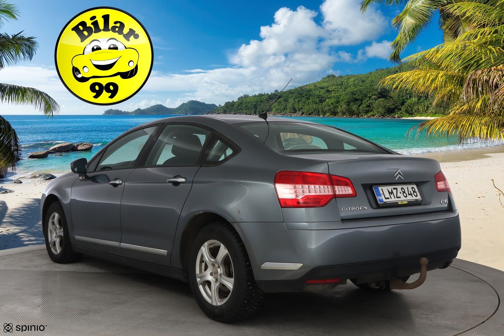 Citroen C5 2008 HDi 136 Confort Sedan Automaatti MYYDÄÄN HUUTOKAUPAT.COM!