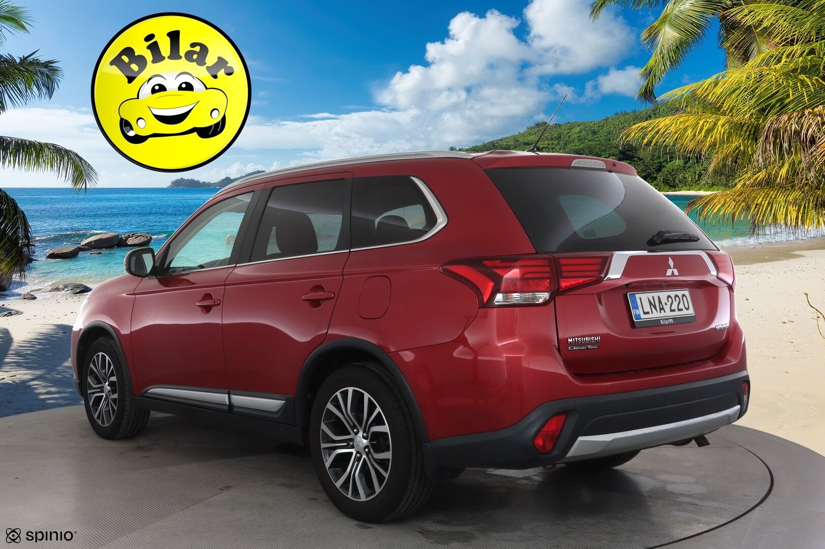 Mitsubishi Outlander 2016 2,0 MIVEC Intense CVT 2WD 5P - | Lohkolämmitin | Vakkari | P.Kamera | Facelift | Bluetooth | Rattivaihteet | Kahdet renkaat | Suomi-auto | 