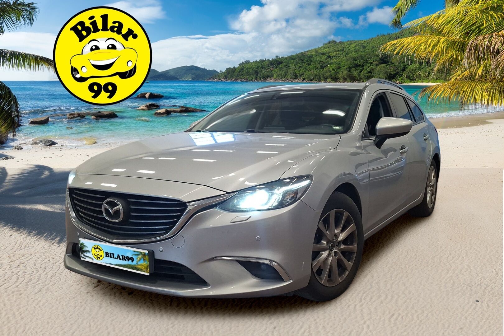 Mazda Mazda6 2016 Sport Wagon 2,0 (165) SKYACTIV-G Business Edition 6AT 5ov TL2B - | BLIS | LED-valot | Vakionopeudensäädin | Tutkat | Avaimeton käynnistys | Koukku | Lohkolämmitin | Bluetooth | 2x Renkaat&Vanteet | 