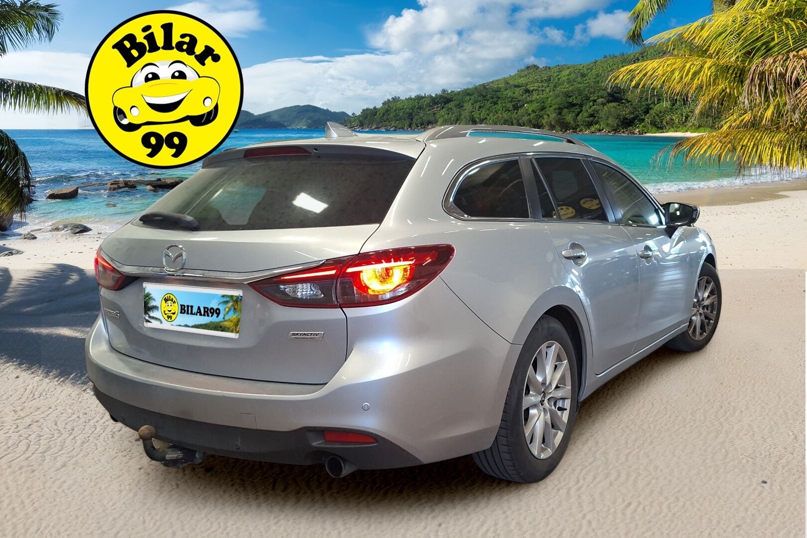 Mazda Mazda6 2016 Sport Wagon 2,0 (165) SKYACTIV-G Business Edition 6AT 5ov TL2B - | BLIS | LED-valot | Vakionopeudensäädin | Tutkat | Avaimeton käynnistys | Koukku | Lohkolämmitin | Bluetooth | 2x Renkaat&Vanteet | 