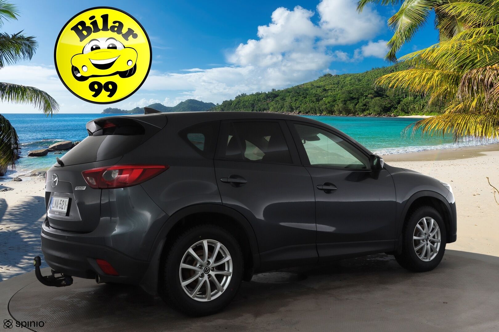 Mazda CX-5 2016 2,0 (165) SKYACTIV-G Premium Plus 6MT 5ov QA3 * 1.Om Suomi-auto /  Vakkari / P.tutkat / Koukku / LED * - LED ajovalot / Kahdet renkaat aluvanteilla