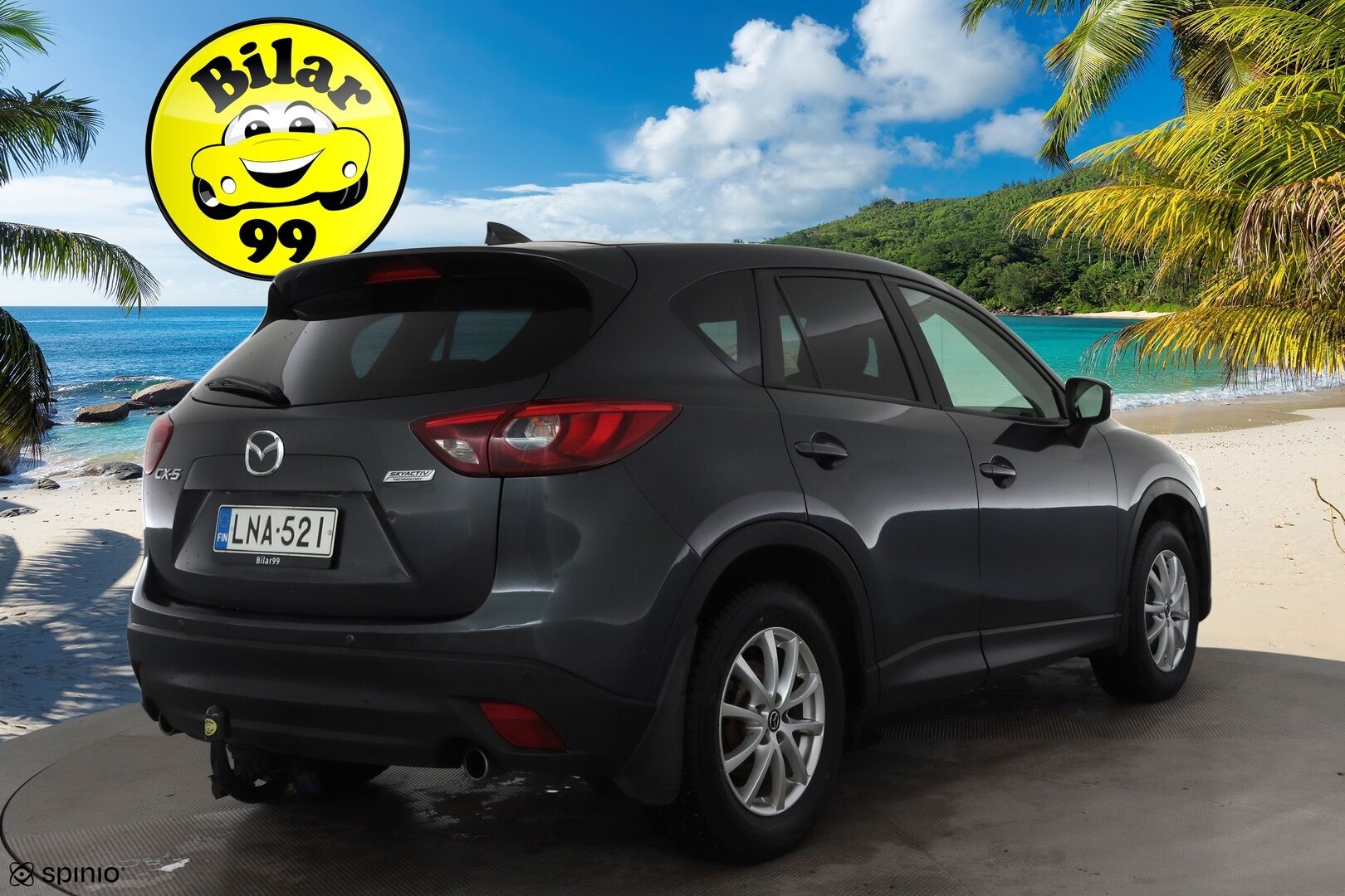 Mazda CX-5 2016 2,0 (165) SKYACTIV-G Premium Plus 6MT 5ov QA3 * 1.Om Suomi-auto /  Vakkari / P.tutkat / Koukku / LED * - LED ajovalot / Kahdet renkaat aluvanteilla