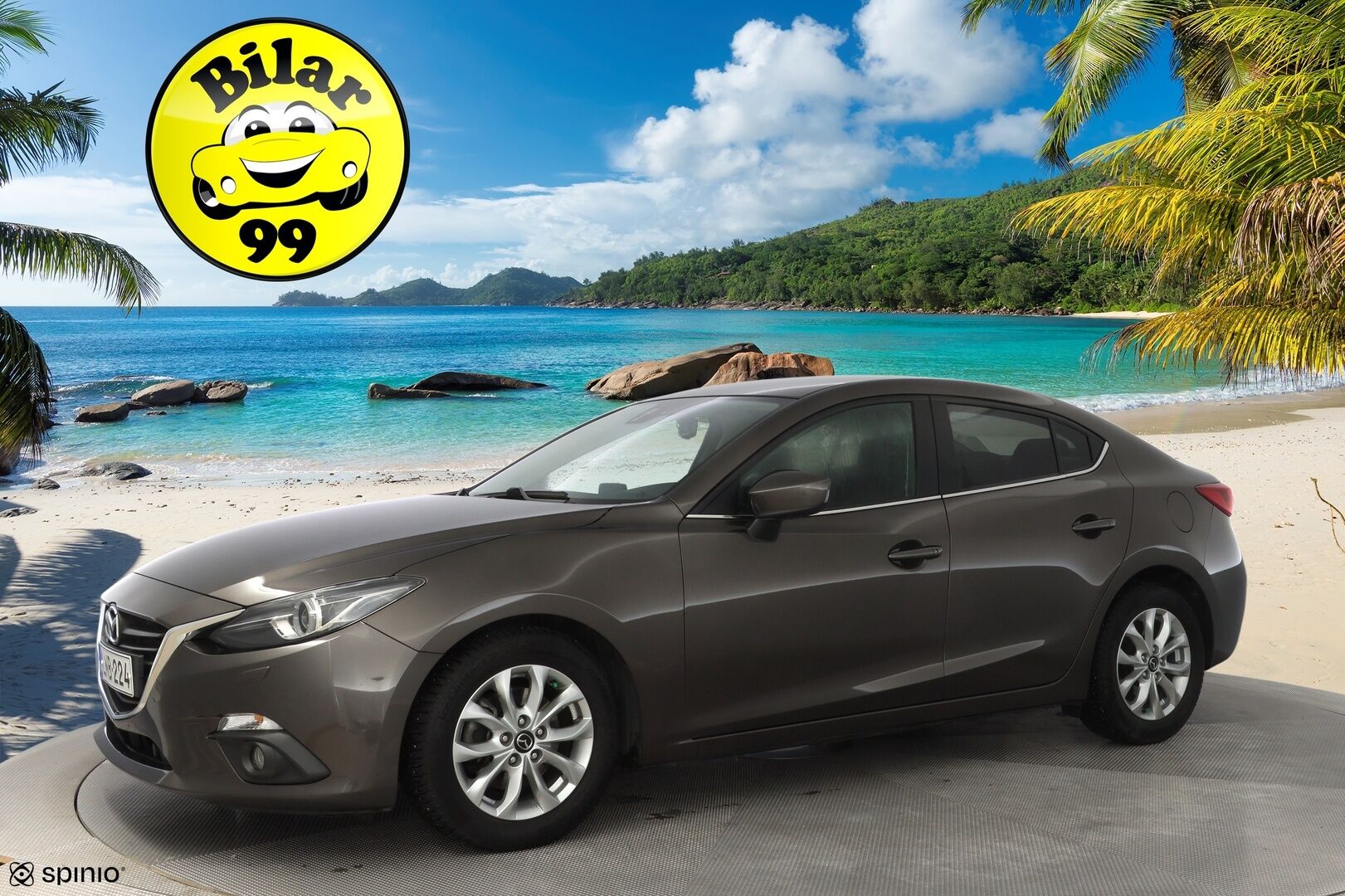 Mazda 3 2016 Sedan 2,0 (120) SKYACTIV-G Premium Plus 6AT 4ov CP2 *Vakkari / Lohko / Tutka* - Suomi-auto / Kahdet OEM vanteet! / Pienet kilometrit / Juuri katsastettu