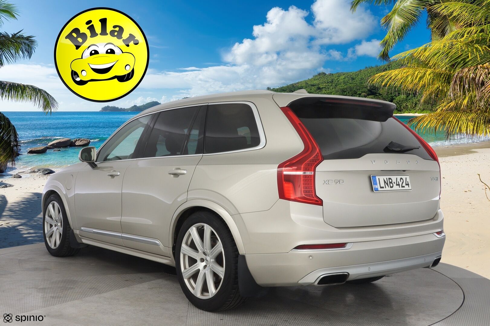 Volvo XC90 2016 T8 Twin Engine AWD Inscription aut - Juuri saapunut 7-paikkainen | Alletaittuva koukku | Bowers&Wilkins | Nahkapenkit muistilla | HUD | Panorama | Kamera