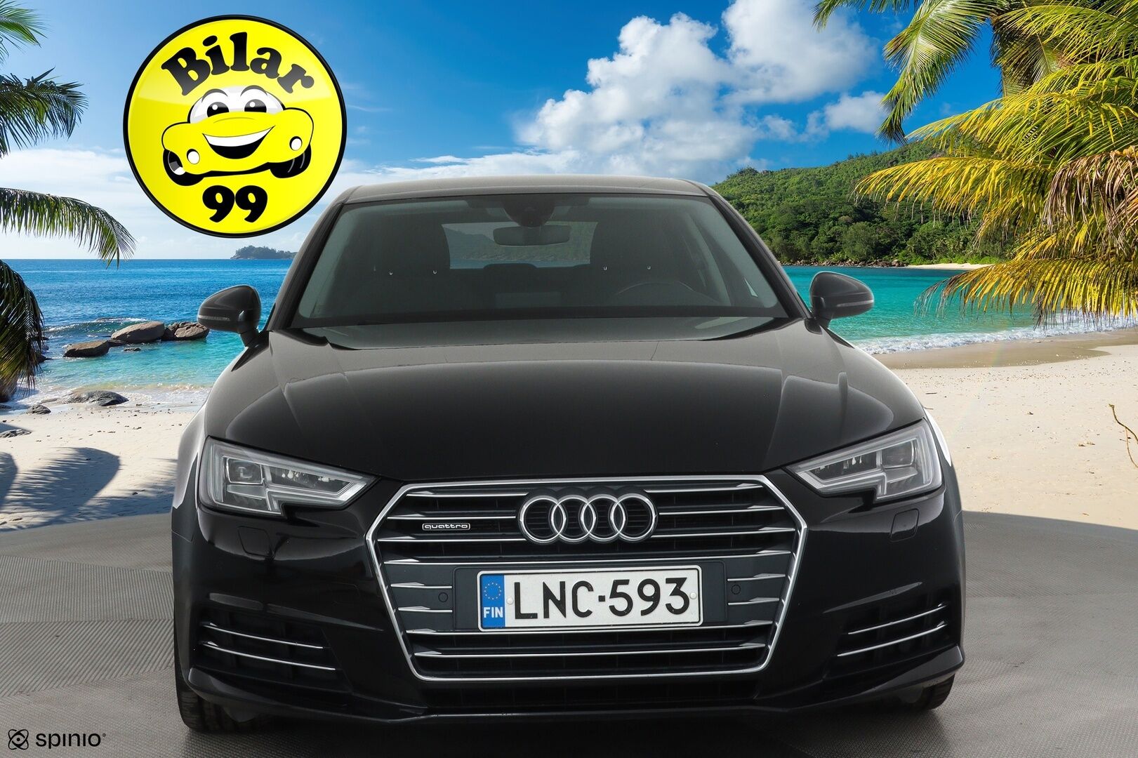 Audi A4 2016 Sedan First Edition Business Sport 2,0 TDI 140 kW quattro S tronic *Vakkari / P.tutkat / Sporttipenkit / Koukku / LED* - Suomi-auto / Kahdet renkaat aluvanteilla