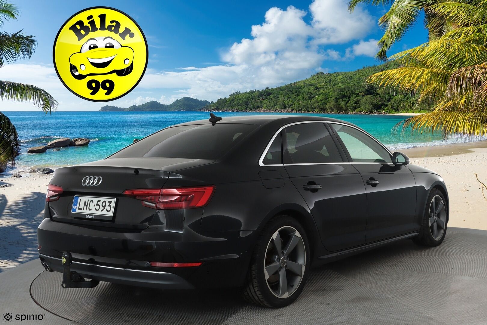 Audi A4 2016 Sedan First Edition Business Sport 2,0 TDI 140 kW quattro S tronic *Vakkari / P.tutkat / Sporttipenkit / Koukku / LED* - Suomi-auto / Kahdet renkaat aluvanteilla