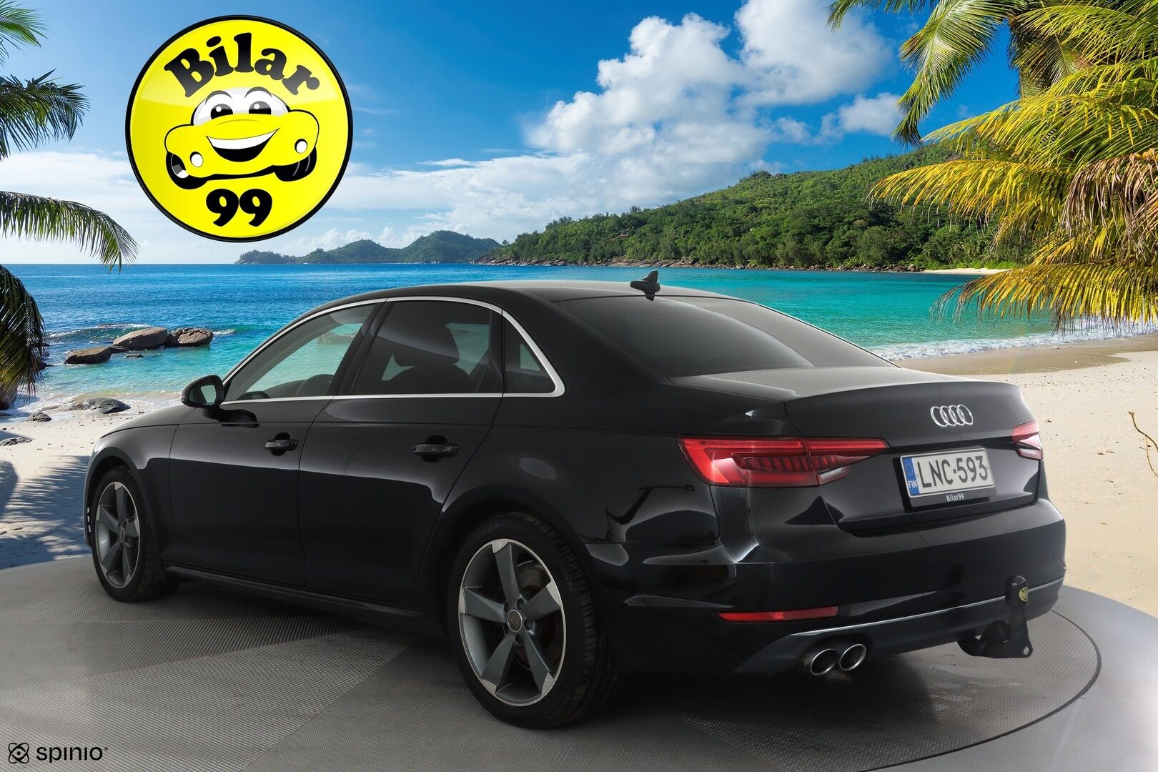 Audi A4 2016 Sedan First Edition Business Sport 2,0 TDI 140 kW quattro S tronic *Vakkari / P.tutkat / Sporttipenkit / Koukku / LED* - Suomi-auto / Kahdet renkaat aluvanteilla