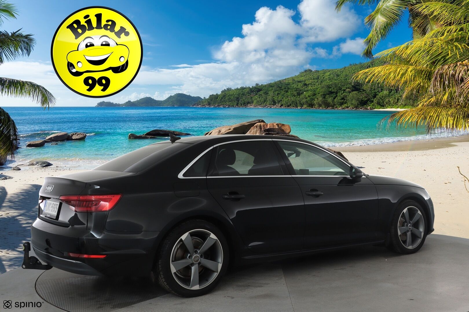 Audi A4 2016 Sedan First Edition Business Sport 2,0 TDI 140 kW quattro S tronic *Vakkari / P.tutkat / Sporttipenkit / Koukku / LED* - Suomi-auto / Kahdet renkaat aluvanteilla