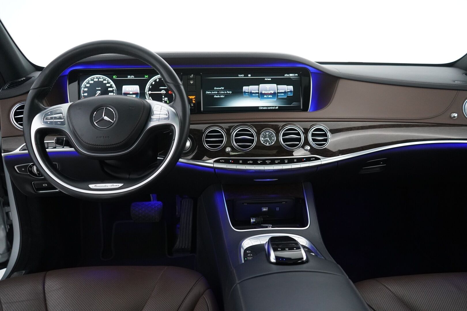 Mercedes-Benz S 2016 500 Plug-In Hybrid L - SoH 87% | Suomi-auto | Panorama | Soft Close | Airmatic | ILS | Ruskeat nahat muistilla | Kamera | Juuri huollettu