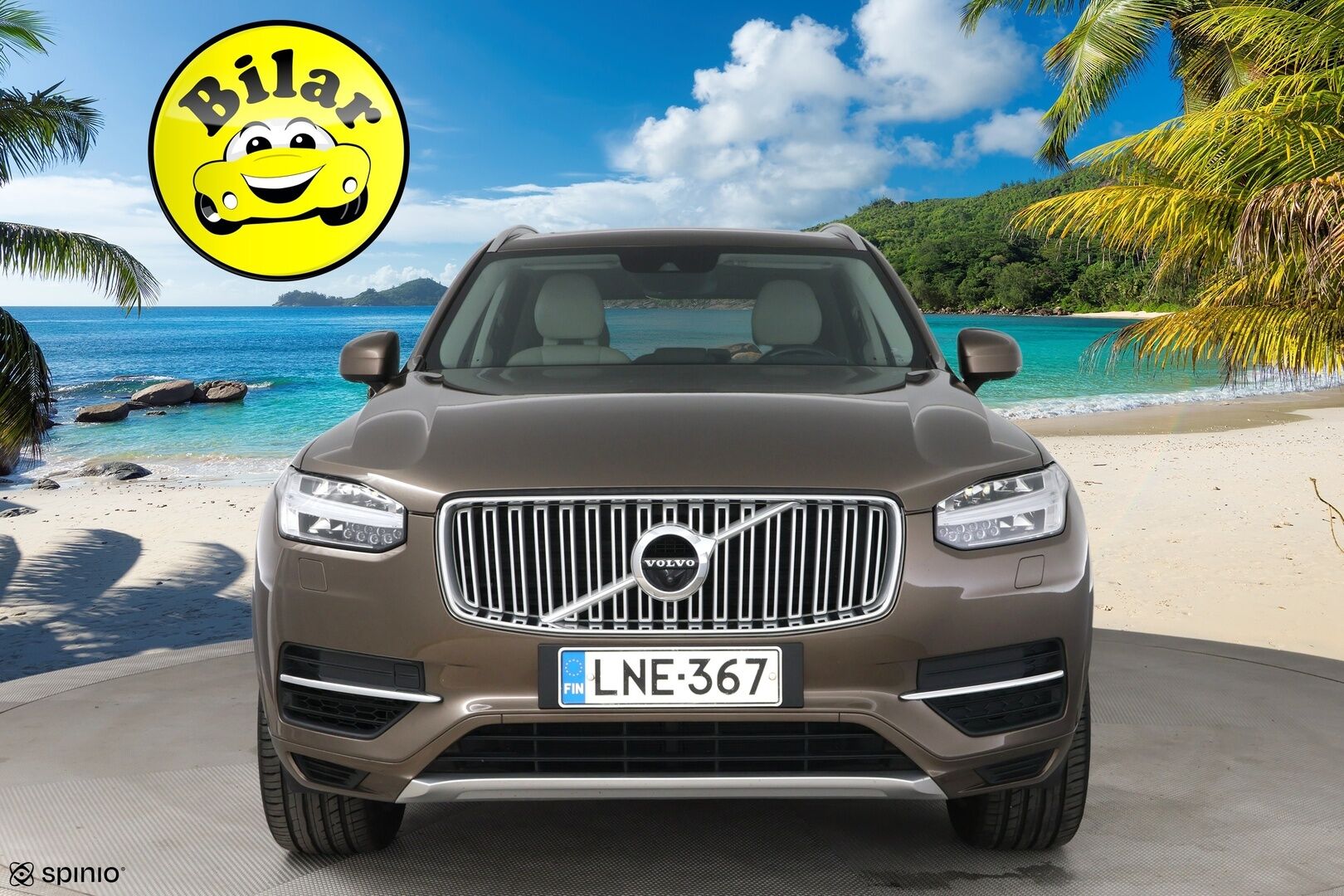 Volvo XC90 2016 T8 Twin Engine AWD Inscription aut - Suomi-Auto / HUD / Adapt.vak / 360-kamera / Muistinahat / VOC / Aktiiviset LED -ajovalot / NAVI