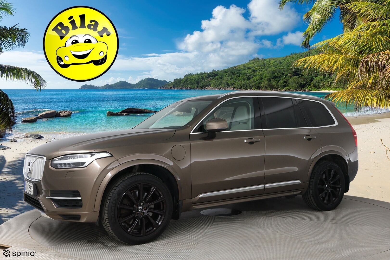 Volvo XC90 2016 T8 Twin Engine AWD Inscription aut - Suomi-Auto / HUD / Adapt.vak / 360-kamera / Muistinahat / VOC / Aktiiviset LED -ajovalot / NAVI