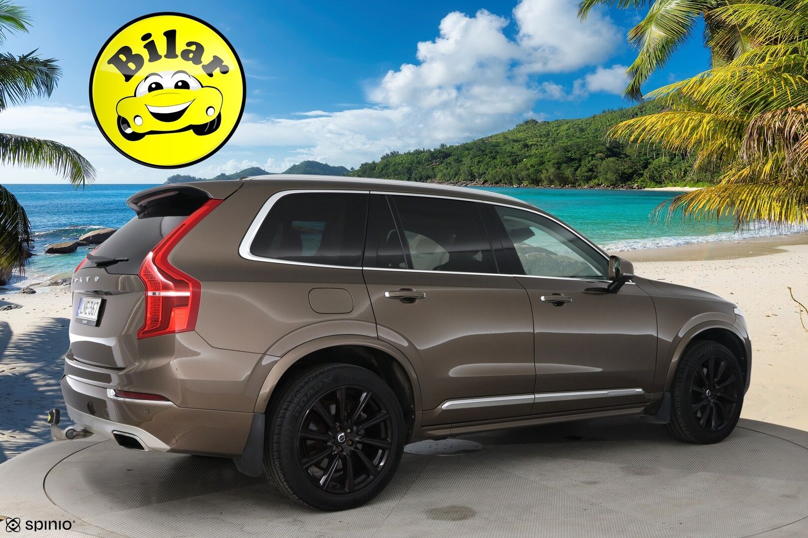 Volvo XC90 2016 T8 Twin Engine AWD Inscription aut - Suomi-Auto / HUD / Adapt.vak / 360-kamera / Muistinahat / VOC / Aktiiviset LED -ajovalot / NAVI