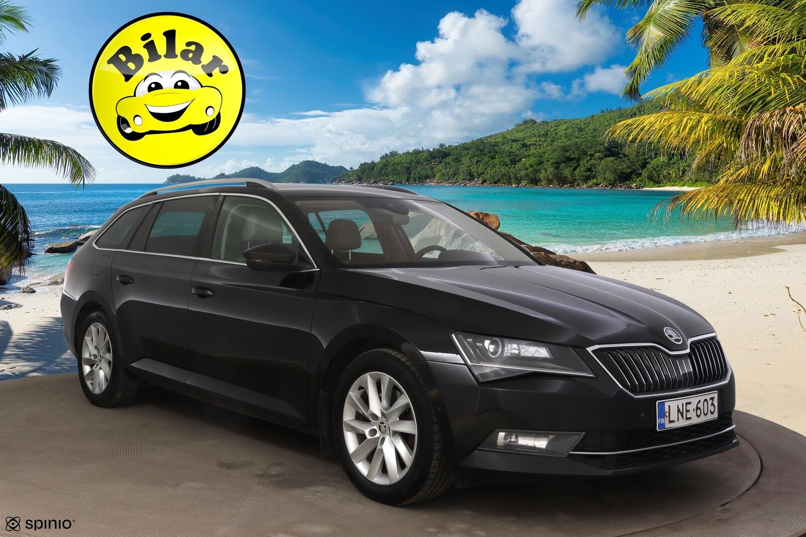 Skoda Superb 2016 Combi 2,0 TDI 190 Style DSG Autom. - | Suomi-auto | ACC | Webasto | Canton | Muistipenkki | Nahka-alcantara | P. Tutkat | Bi-Xenon | Vetokoukku | Keylessgo | 