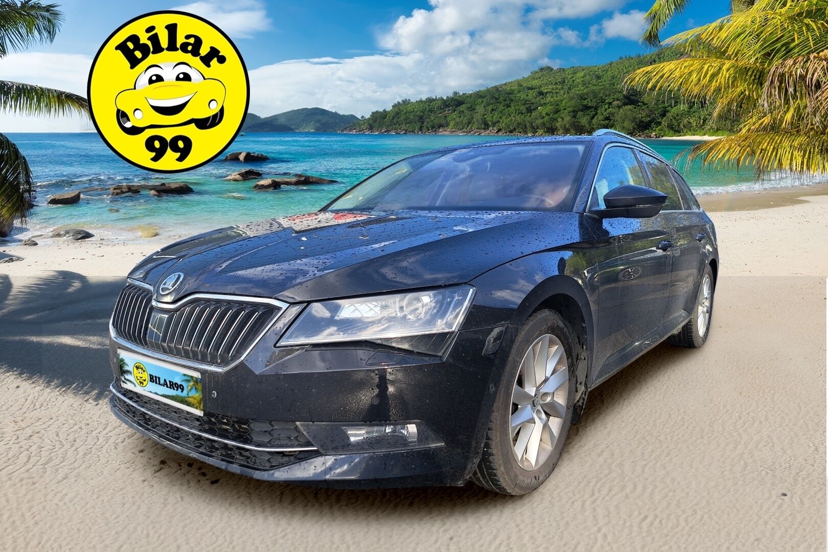 Skoda Superb 2016 Combi 2,0 TDI 190 Style DSG Autom. - | Suomi-auto | ACC | Webasto | Canton | Muistipenkki | Nahka-alcantara | P. Tutkat | Bi-Xenon | Vetokoukku | 2x Renkaat ja Vanteet |