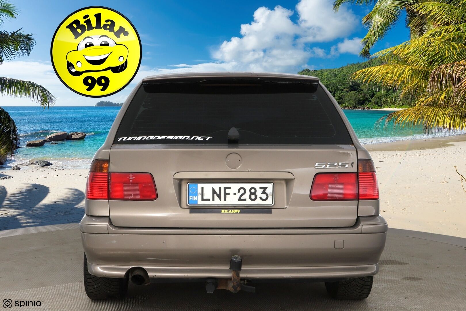 BMW 525 2004 5D 525I TOURING / Sporttinahat / Tarkka huoltokirja / Vetokoukku / 2x Renkaat  - YritysOutlet - Myydään vain yrityksille - 2x Renkaat / Vakkari / Vetokoukku / Suomi-auto