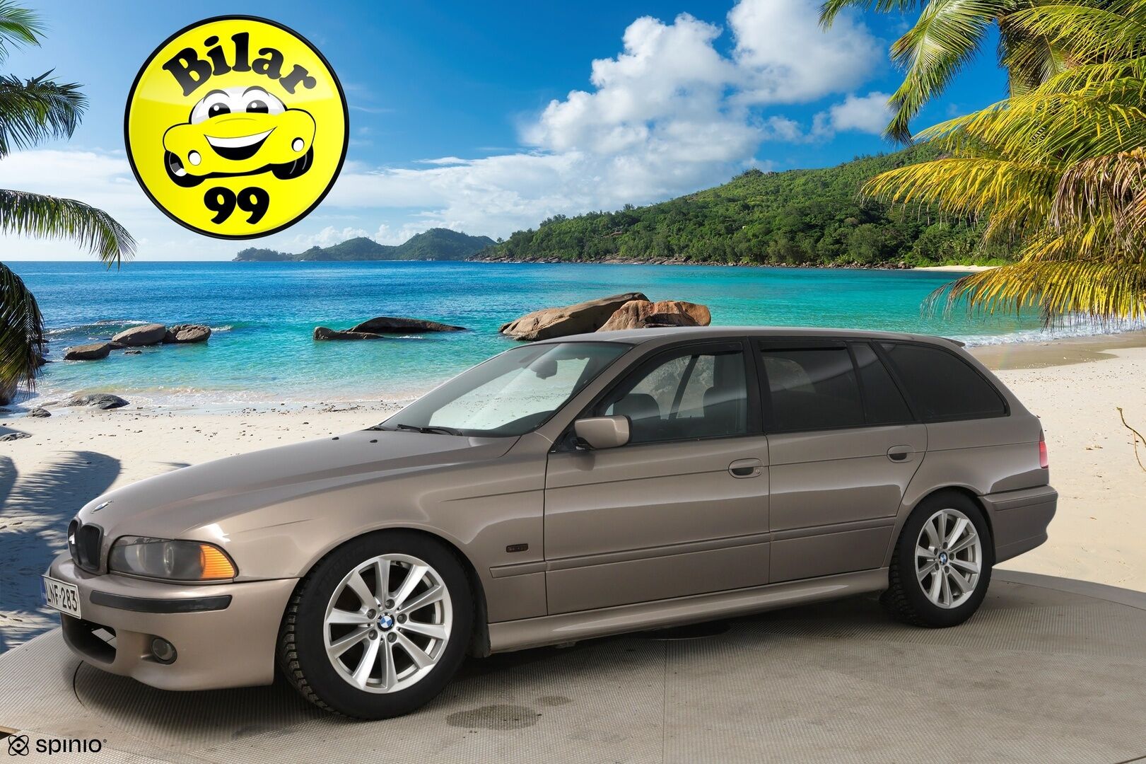 BMW 525 2004 5D 525I TOURING / Sporttinahat / Tarkka huoltokirja / Vetokoukku / 2x Renkaat  - YritysOutlet - Myydään vain yrityksille - 2x Renkaat / Vakkari / Vetokoukku / Suomi-auto