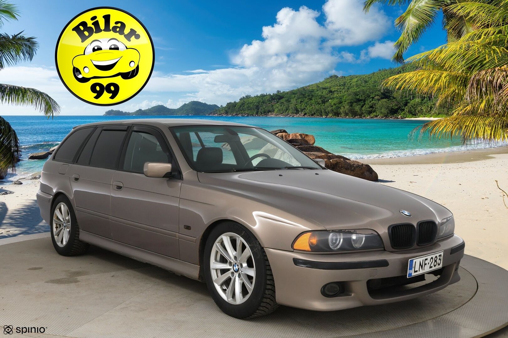 BMW 525 2004 5D 525I TOURING / Sporttinahat / Tarkka huoltokirja / Vetokoukku / 2x Renkaat  - YritysOutlet - Myydään vain yrityksille - 2x Renkaat / Vakkari / Vetokoukku / Suomi-auto