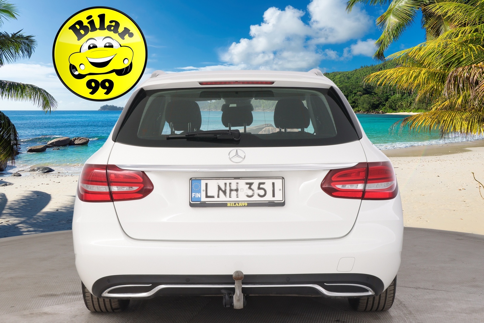 Mercedes-Benz C 2016 180 d T A Premium Business *Koukku / Suomi-auto / Lohko / Sporttipenkit* - *Garmin map pilot / 2x Renkaat & Vanteet!* - HULLUT AVAJAISHULINAT KORKOTARJOUS 3,29 %