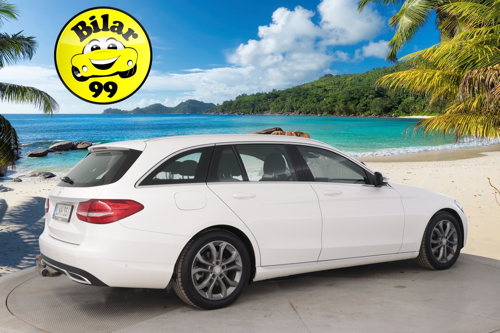 Mercedes-Benz C 2016 180 d T A Premium Business *Koukku / Suomi-auto / Lohko / Sporttipenkit* - *Garmin map pilot / 2x Renkaat & Vanteet!* - HULLUT AVAJAISHULINAT KORKOTARJOUS 3,29 %