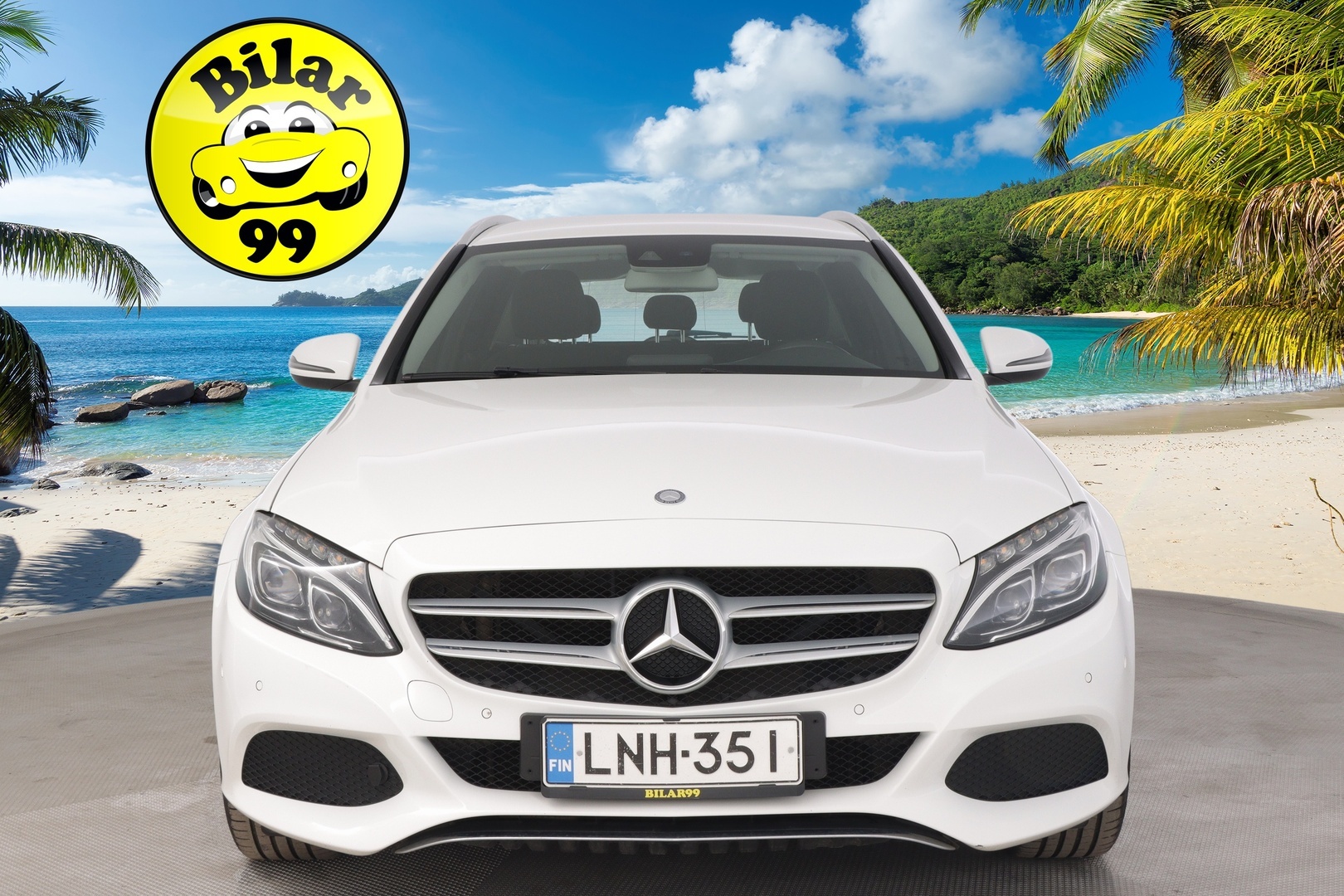 Mercedes-Benz C 2016 180 d T A Premium Business *Koukku / Suomi-auto / Lohko / Sporttipenkit* - *Garmin map pilot / 2x Renkaat & Vanteet!* - HULLUT AVAJAISHULINAT KORKOTARJOUS 3,29 %