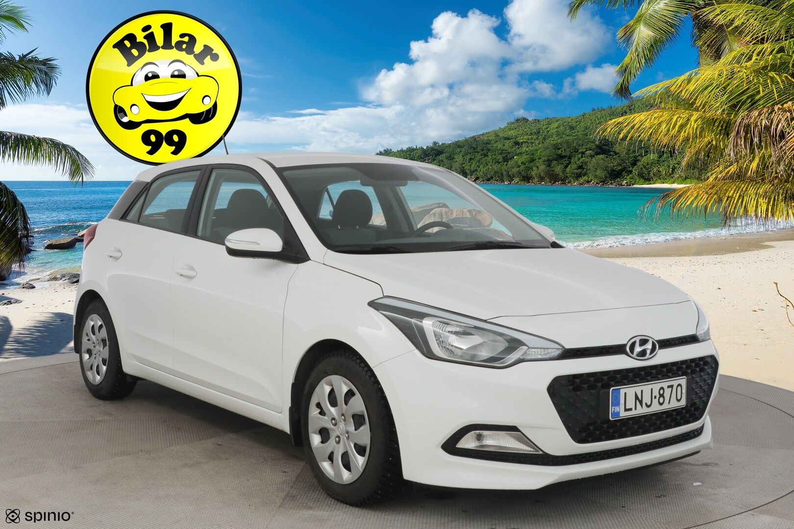 Hyundai i20 5d 2016 1,2 5MT ISG Classic **1-Omisteinen / Suomi-Auto / Lohko + sisälämmitin / Juuri katsastettu** - Kahdet hyvät renkaat ja kattava huoltohistoria! 