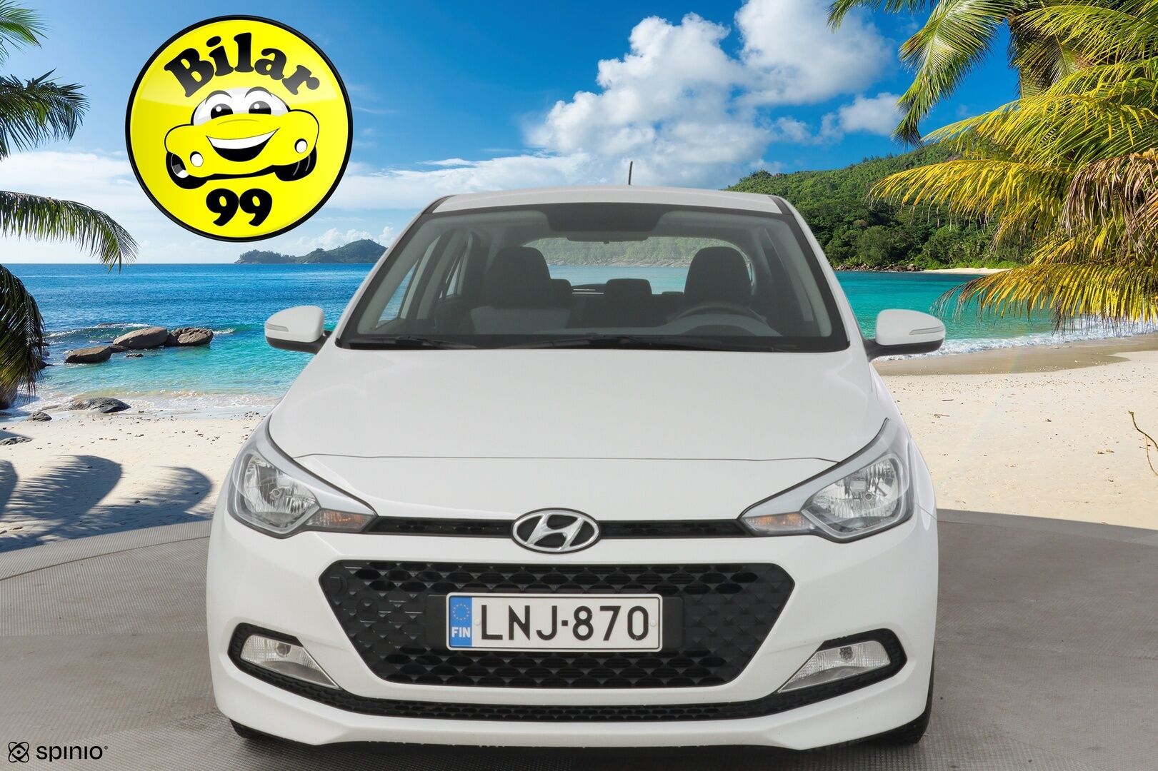 Hyundai i20 5d 2016 1,2 5MT ISG Classic **1-Omisteinen / Suomi-Auto / Lohko + sisälämmitin / Juuri katsastettu** - Kahdet hyvät renkaat ja kattava huoltohistoria! 