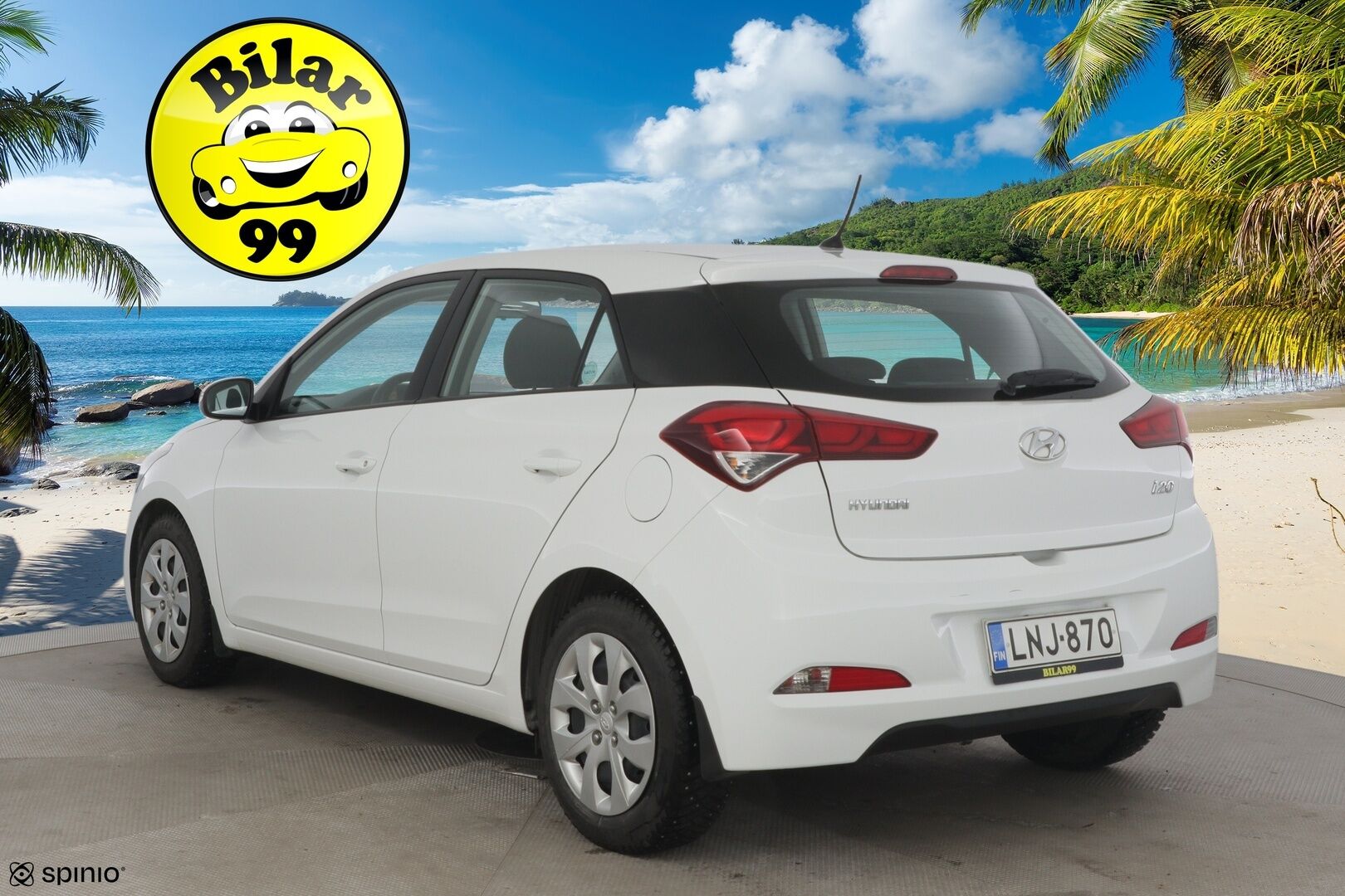 Hyundai i20 5d 2016 1,2 5MT ISG Classic **1-Omisteinen / Suomi-Auto / Lohko + sisälämmitin / Juuri katsastettu** - Kahdet hyvät renkaat ja kattava huoltohistoria! 