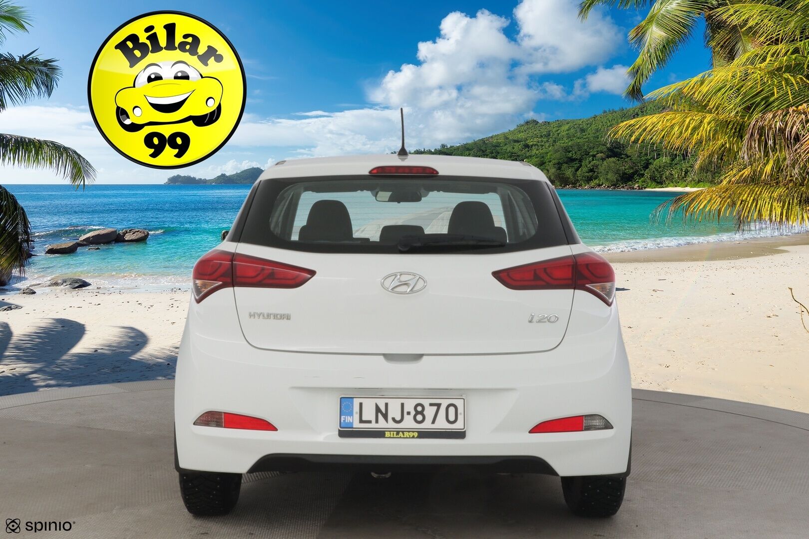 Hyundai i20 5d 2016 1,2 5MT ISG Classic **1-Omisteinen / Suomi-Auto / Lohko + sisälämmitin / Juuri katsastettu** - Kahdet hyvät renkaat ja kattava huoltohistoria! 