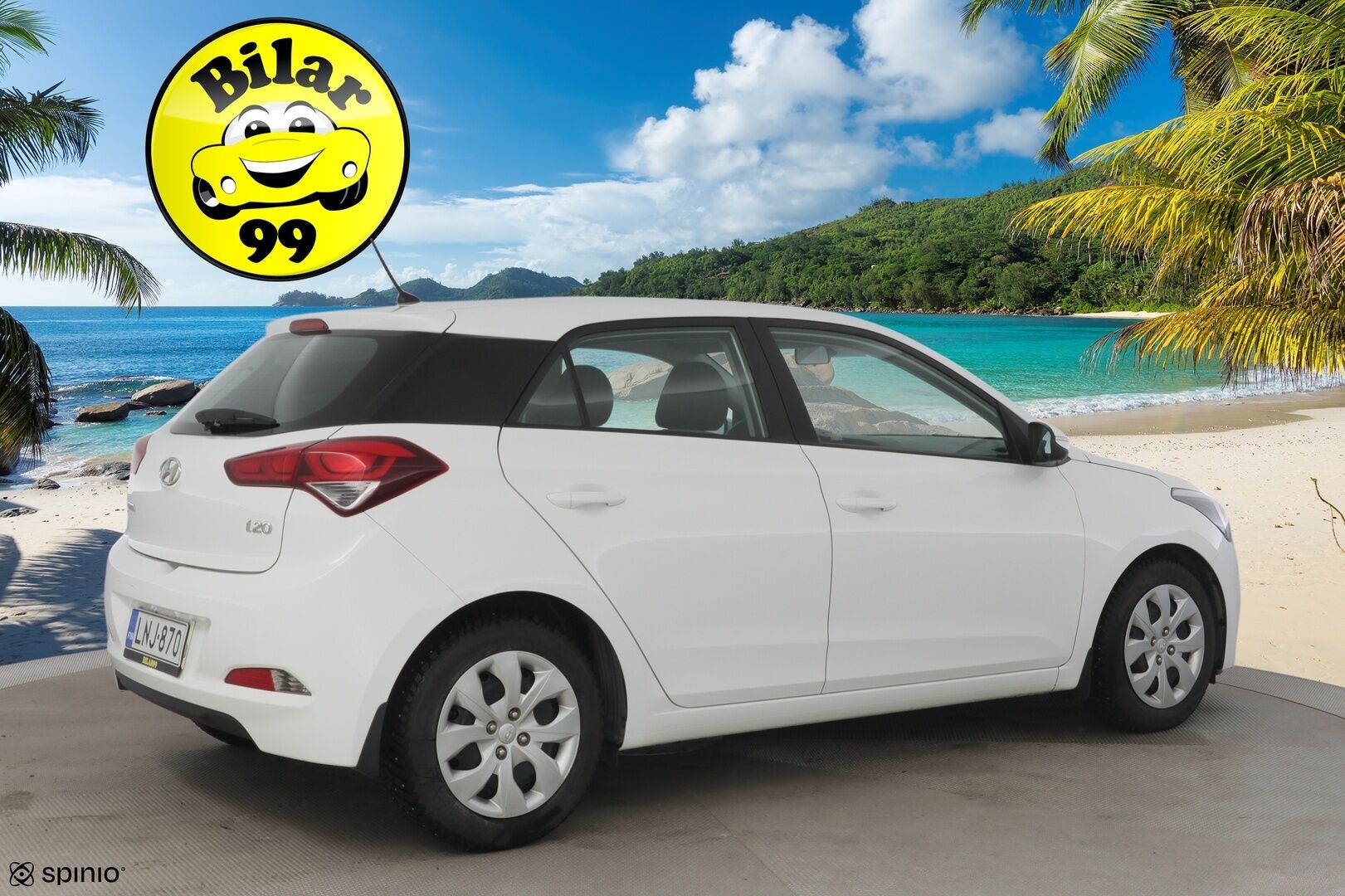 Hyundai i20 5d 2016 1,2 5MT ISG Classic **1-Omisteinen / Suomi-Auto / Lohko + sisälämmitin / Juuri katsastettu** - Kahdet hyvät renkaat ja kattava huoltohistoria! 