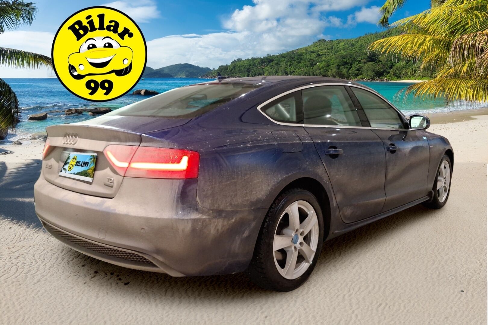 Audi A5 2016 Sportback Land of quattro Edition 2,0 TDI 140 kW quattro S tronic *Pa-lämmitin / S-Line ulko / Vakkari / Nahka-alcantara - Siisti kuntoinen ja hyvin huollettu Suomiauto kaksilla renkailla ja vanteilla!