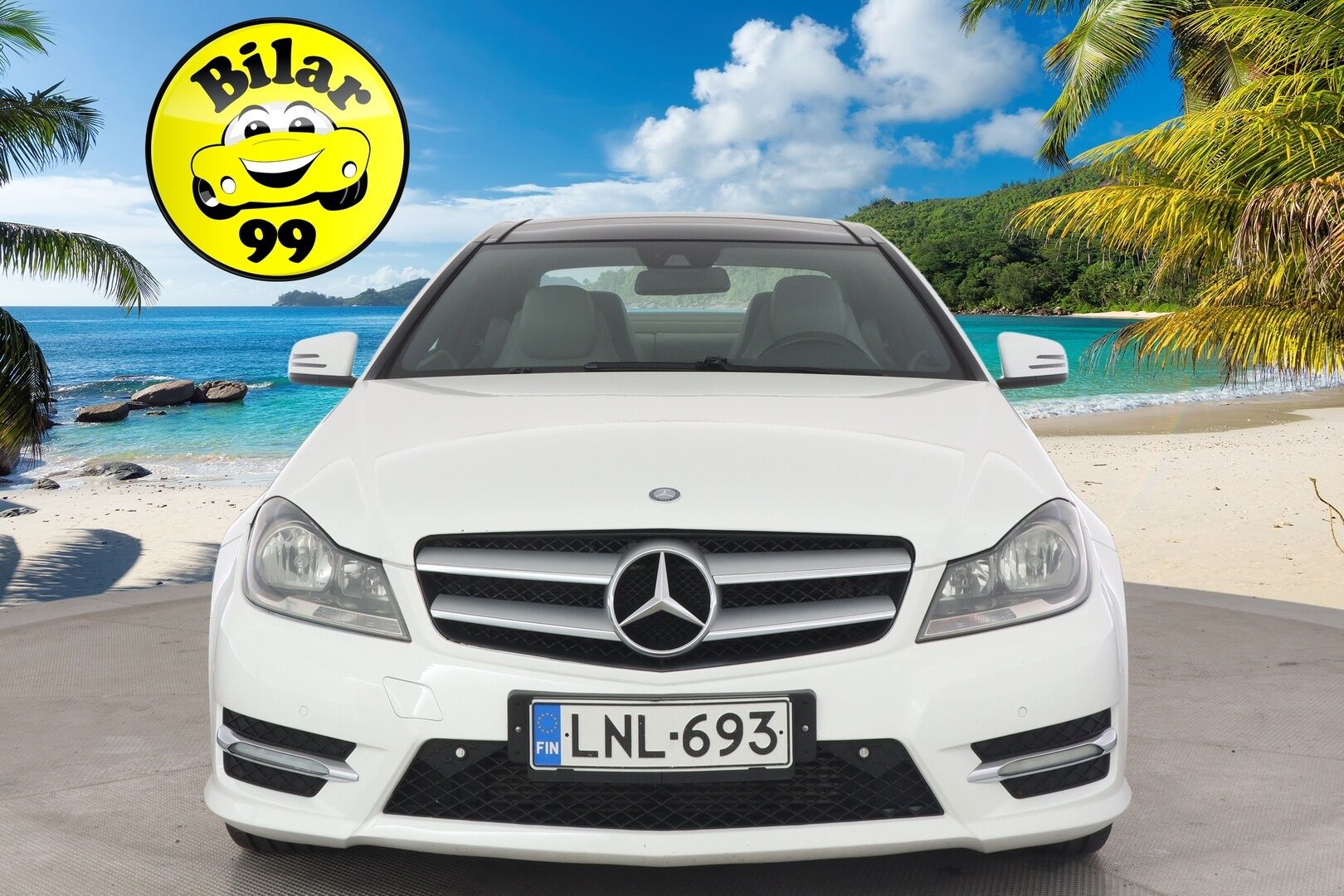 Mercedes-Benz C 2012 220 CDI Coupé AMG- Styling - Webasto / Panorama / AMG-paketit / Vaalea Sisusta / Vakkari  