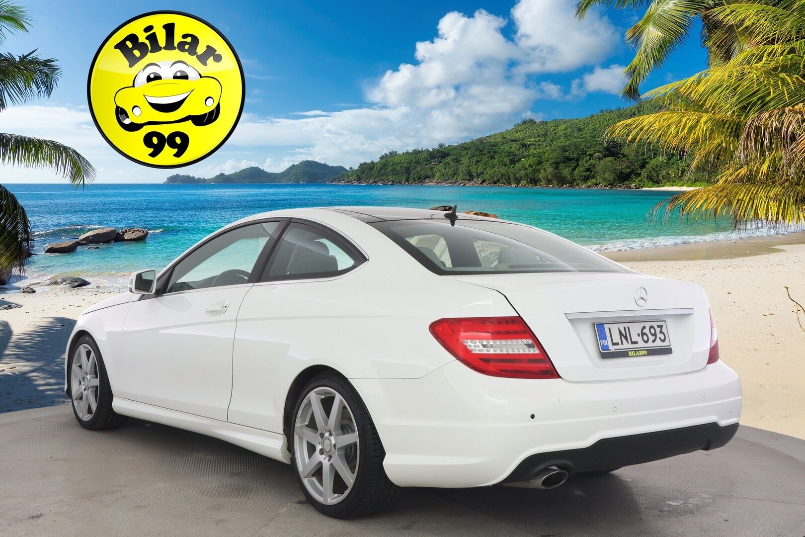 Mercedes-Benz C 2012 220 CDI Coupé AMG- Styling - Webasto / Panorama / AMG-paketit / Vaalea Sisusta / Vakkari  
