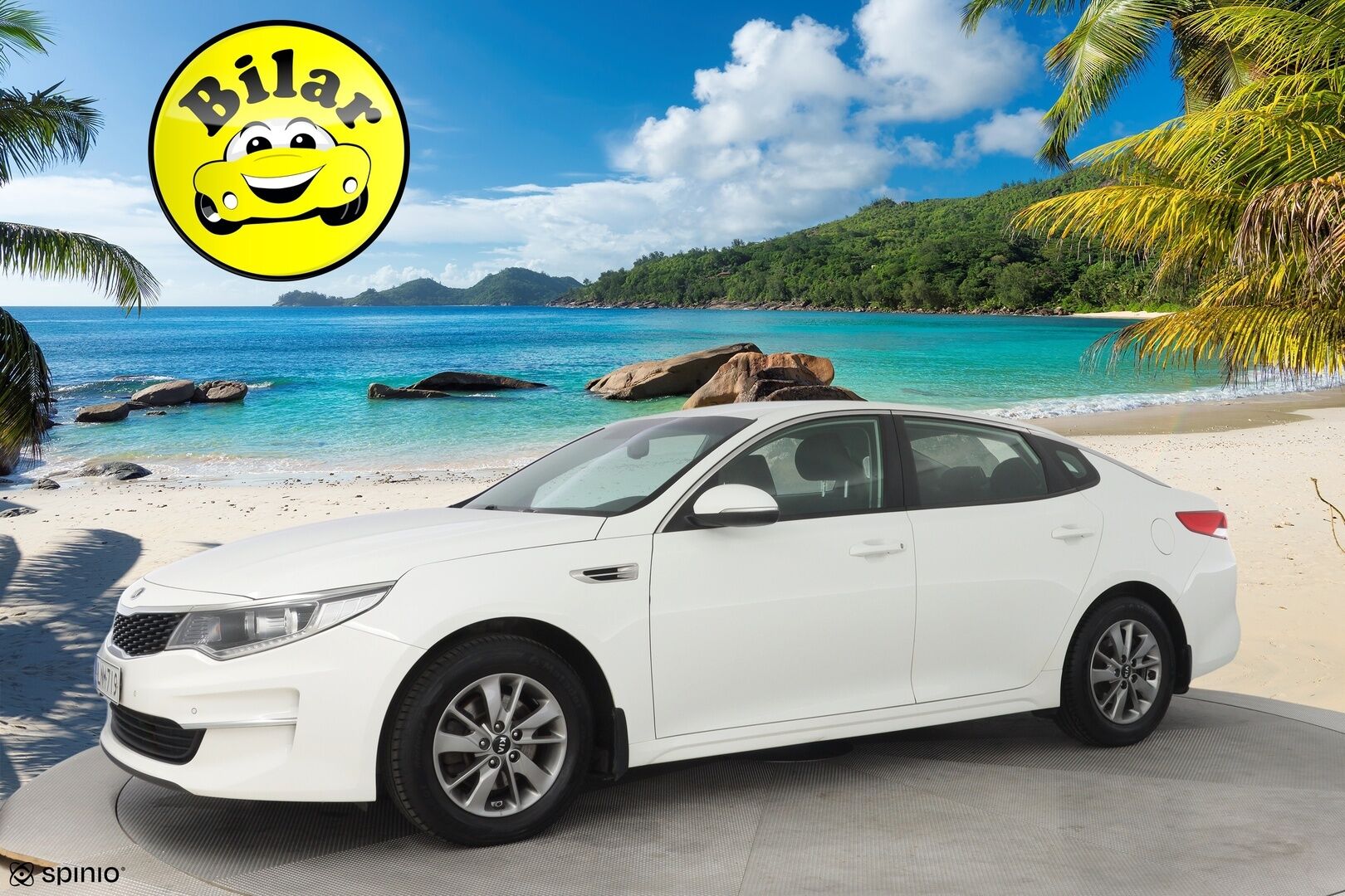 Kia Optima 2016 1,7 CRDi ISG LX DCT A/T - Suomi-auto | Kahdet renkaat Kia-aluvantein | Vetokoukku | Lohko+sisätilanlämmitin | Vakkari | Kamera | Ratinlämmitin | Navi | 