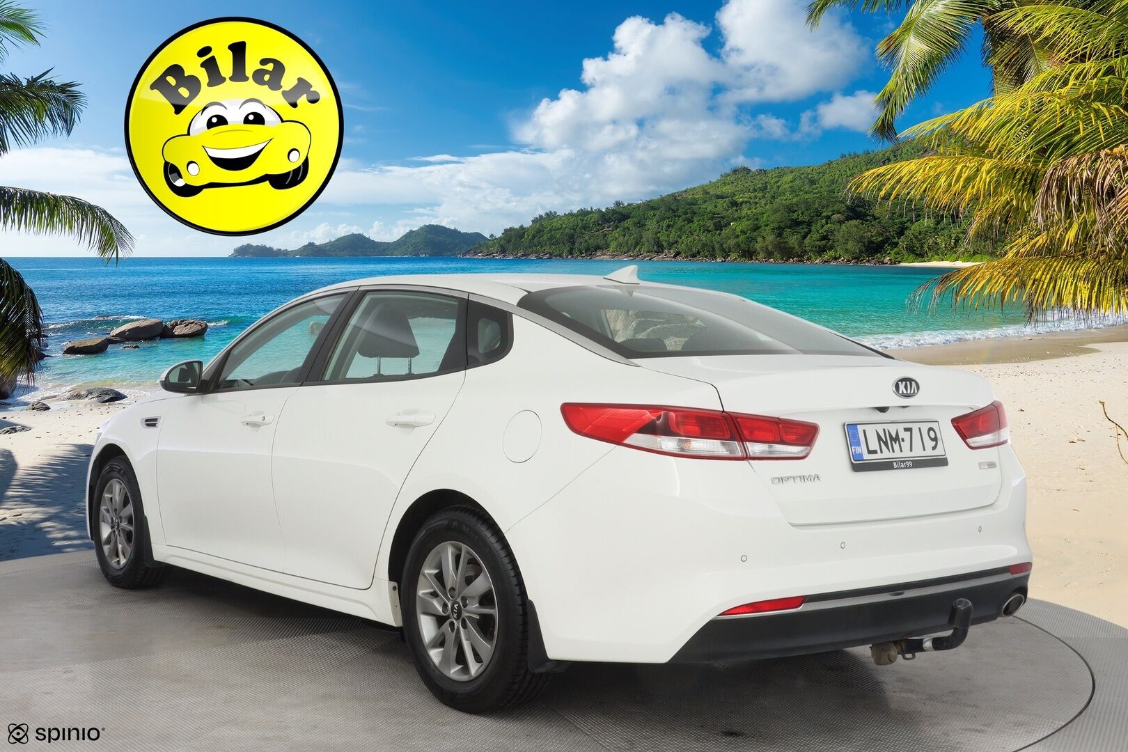 Kia Optima 2016 1,7 CRDi ISG LX DCT A/T - Suomi-auto | Kahdet renkaat Kia-aluvantein | Vetokoukku | Lohko+sisätilanlämmitin | Vakkari | Kamera | Ratinlämmitin | Navi | 