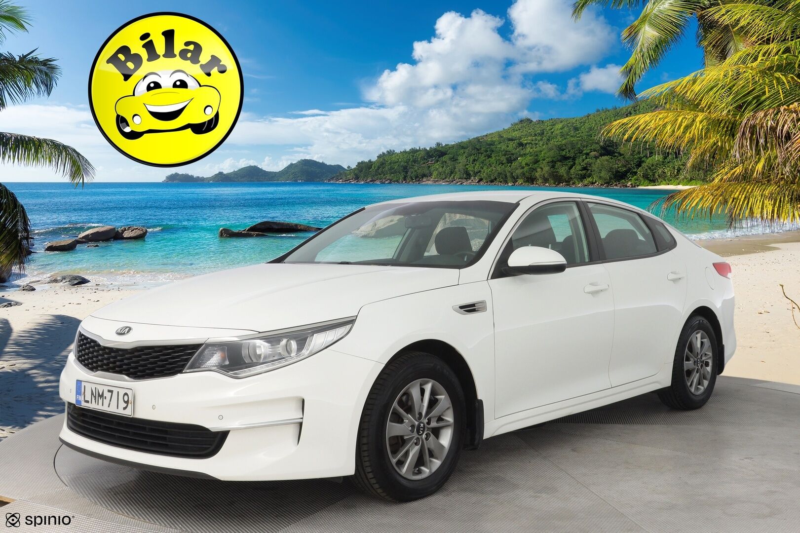 Kia Optima 2016 1,7 CRDi ISG LX DCT A/T - Suomi-auto | Kahdet renkaat Kia-aluvantein | Vetokoukku | Lohko+sisätilanlämmitin | Vakkari | Kamera | Ratinlämmitin | Navi | 